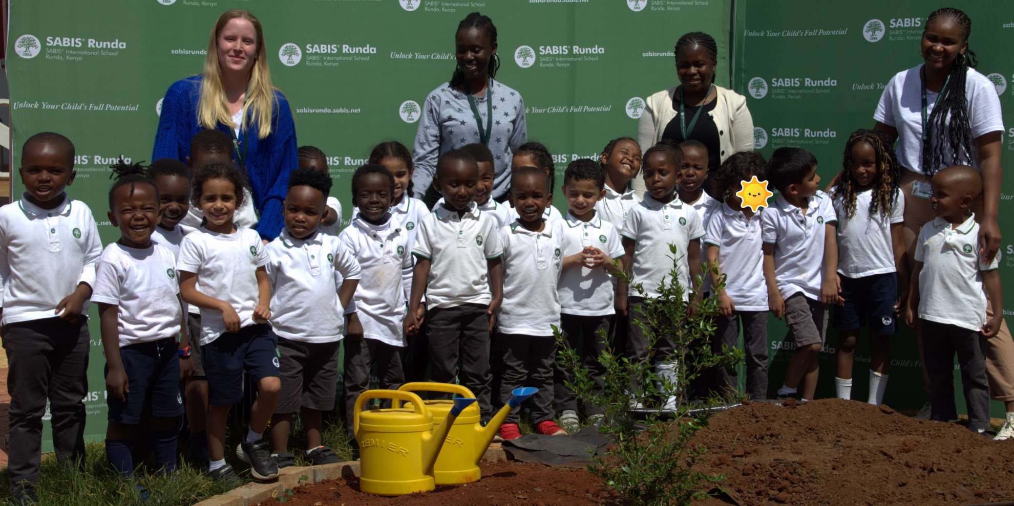 OLIVE TREE PLANTING BY KINDERGARTEN STUDENTS
