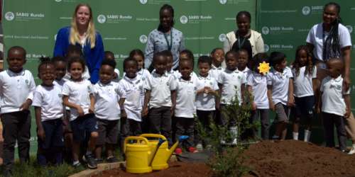 OLIVE TREE PLANTING BY KINDERGARTEN STUDENTS