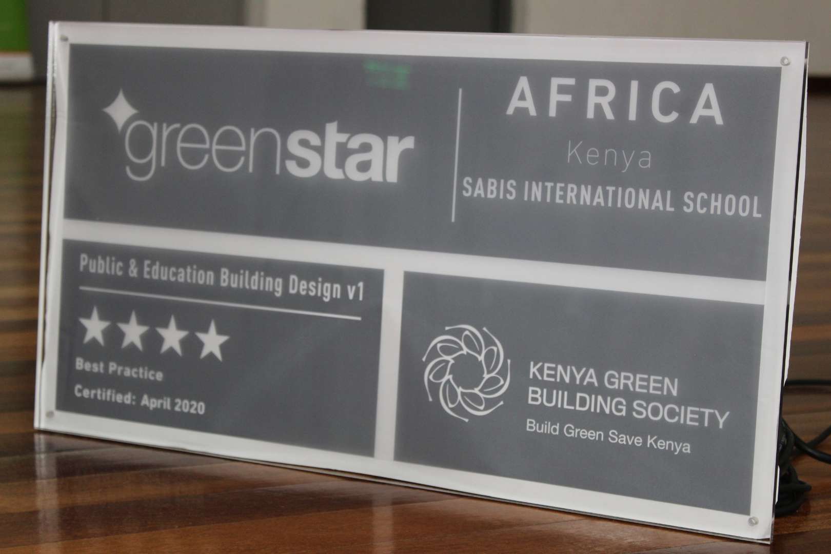 SABIS® Runda Now a Certified Member of the Kenya Green Building Society